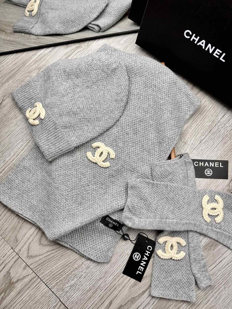 Chanel Caps Scarfs